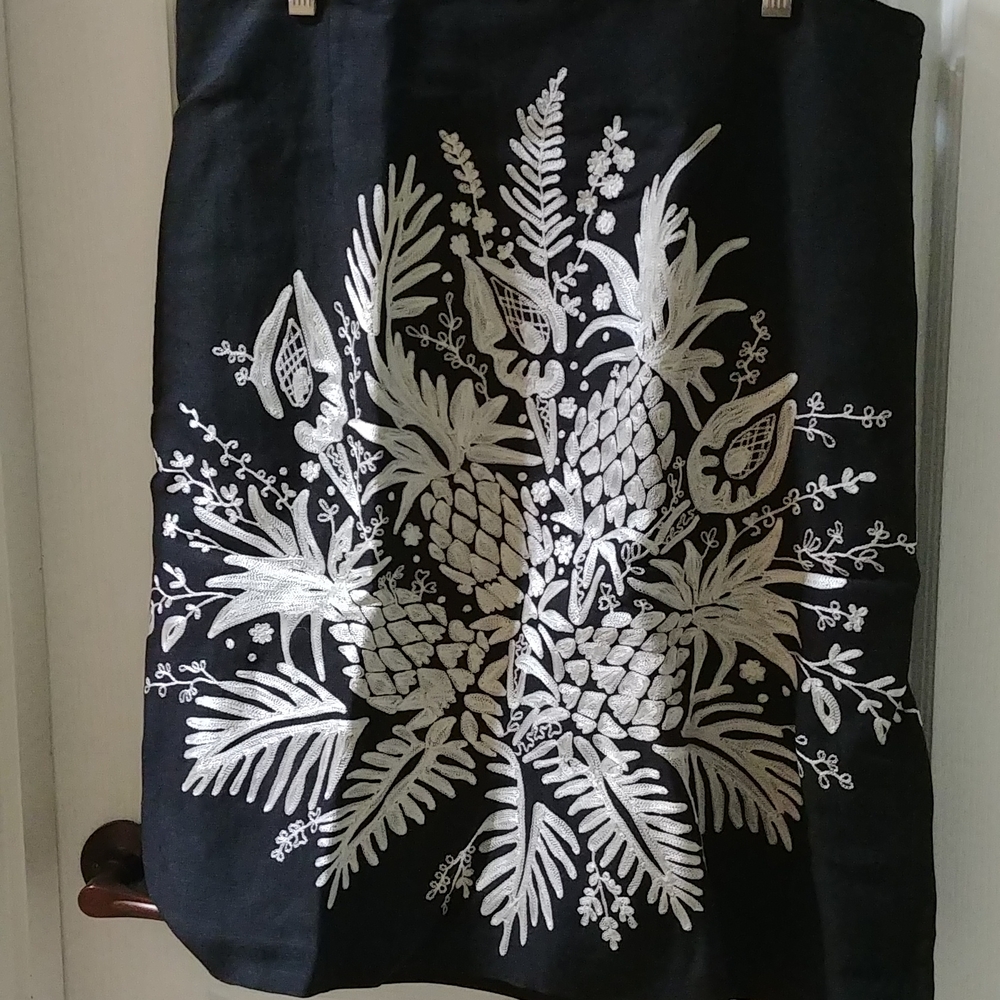 Dana Buchman Embellished Skirt